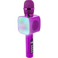 bigben microfoon party karaoke bluetooth roze