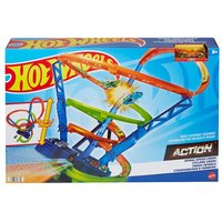 Hot Wheels acrobatische racebaan Action Spiral Speed Crash