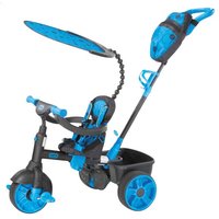 Little Tikes driewieler 4-in-1 zwart/blauw