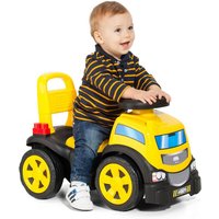 Molto Babyloper Ride on Truck geel