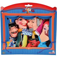 Set van 6 poppenkastpoppen