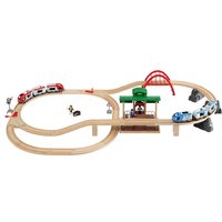 BRIO World 33512 Treinset met perron