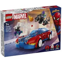 LEGO Spider-Man 76279 Spider-Man racewagen en Venom Green Goblin
