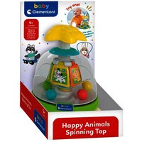 baby Clementoni Activiteitenspeeltje Happy Animals Spinning Top