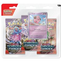 Pokemon Trading Cards Scarlet and Violet 05 Temporal Forces Blister 3bs  ENG